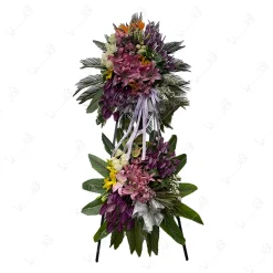 سفارش تاج گل تبریک-تاج گل تبریک لاکچری کد p3501